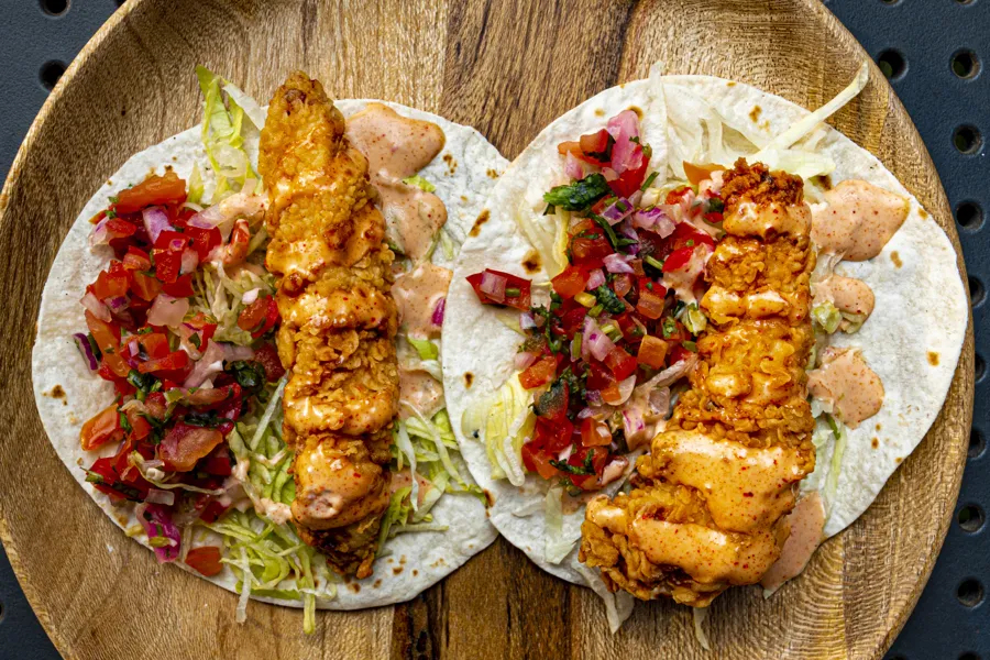 Fried Chicken Taco