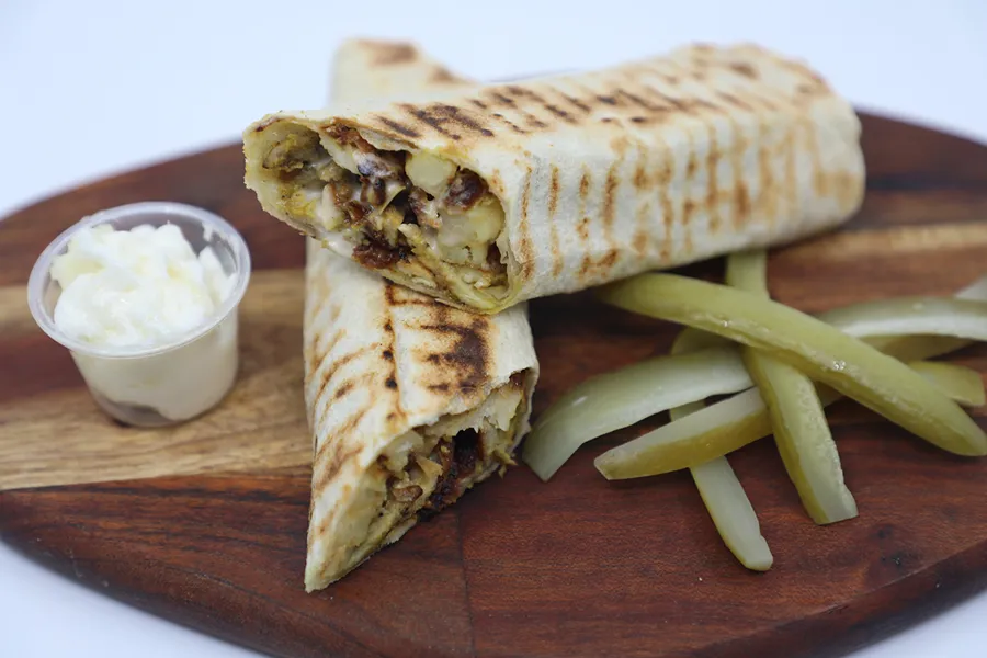 Abdulwahab chicken Shawarma with Saj