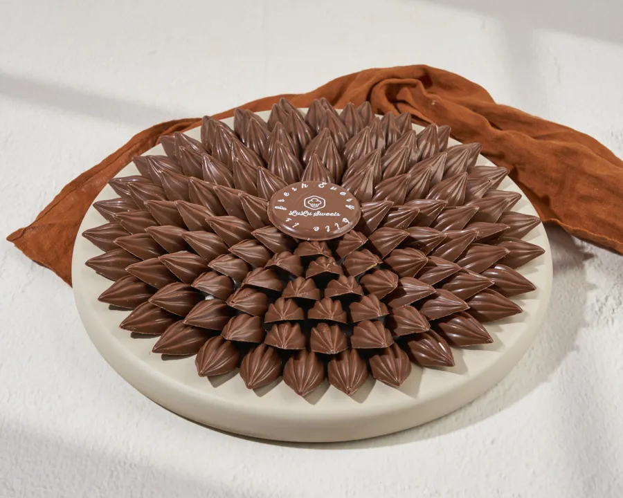 Luxury wooden chocolate tray 3