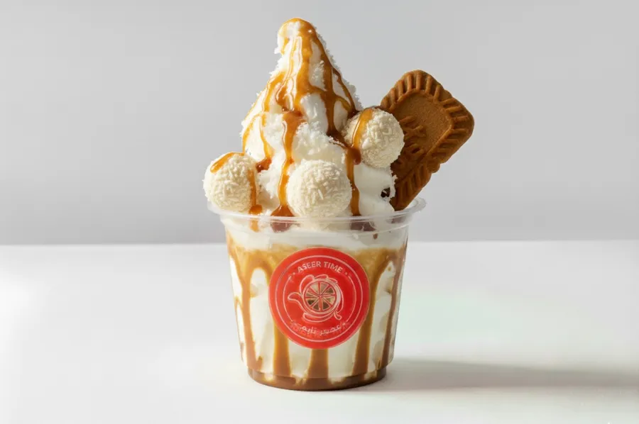 Raffaello Lotus Ice Cream