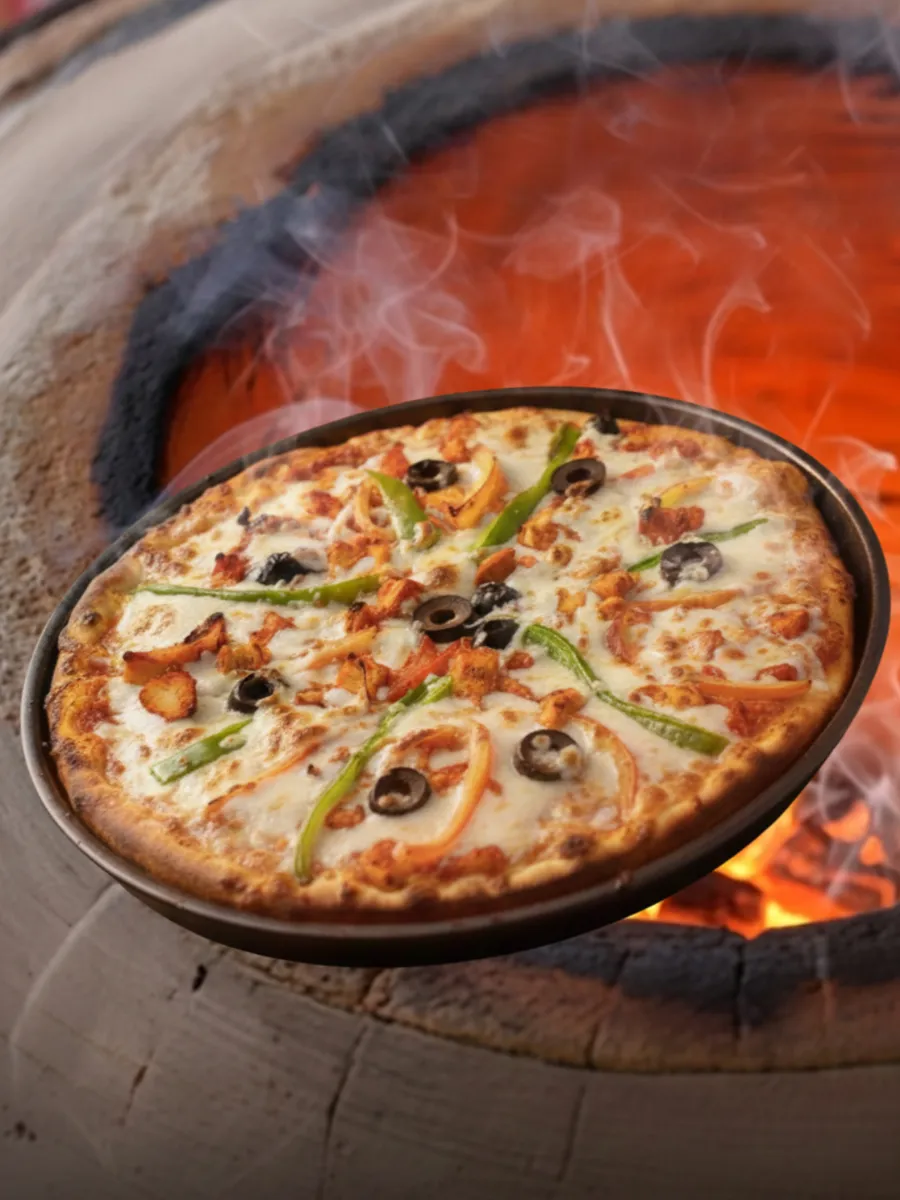 Chicken Tikka - Pizza Naan