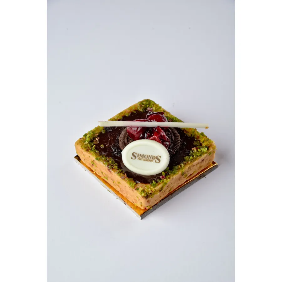 Pistachio Chocolate Tart