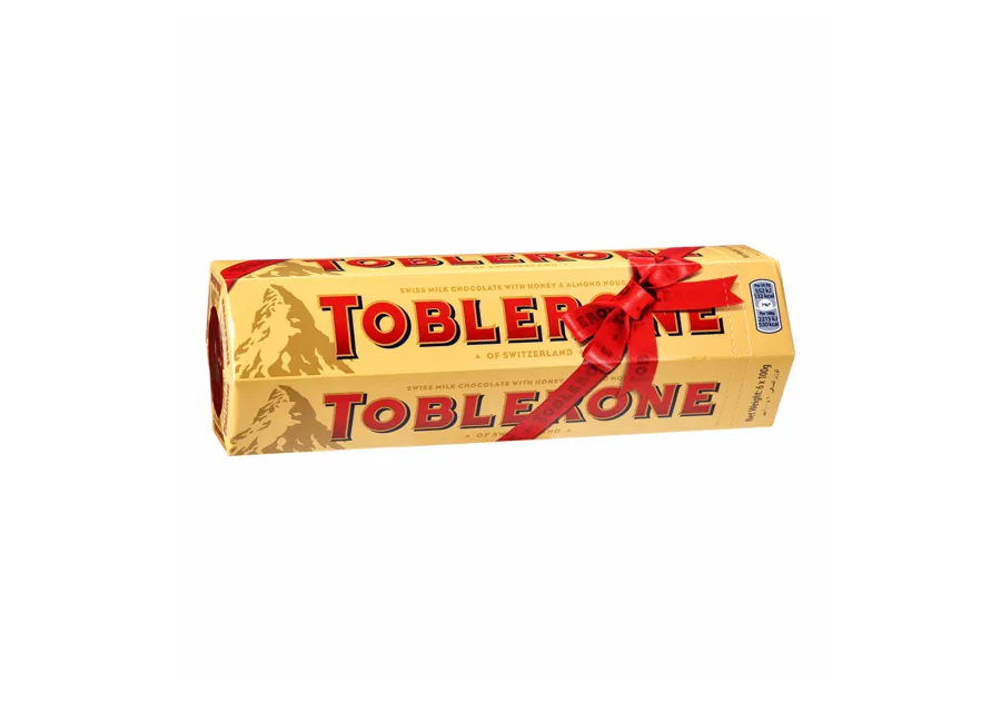 Toblerone Milk Chocolate with Honey & Almond 600g (100g x 6 Pieces)