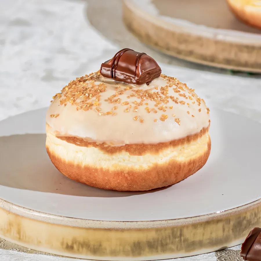White Kinder Dounuts