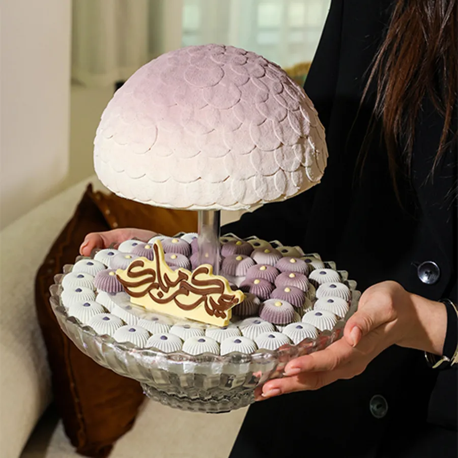 Sun-shaped chocolate tray (colors 1)