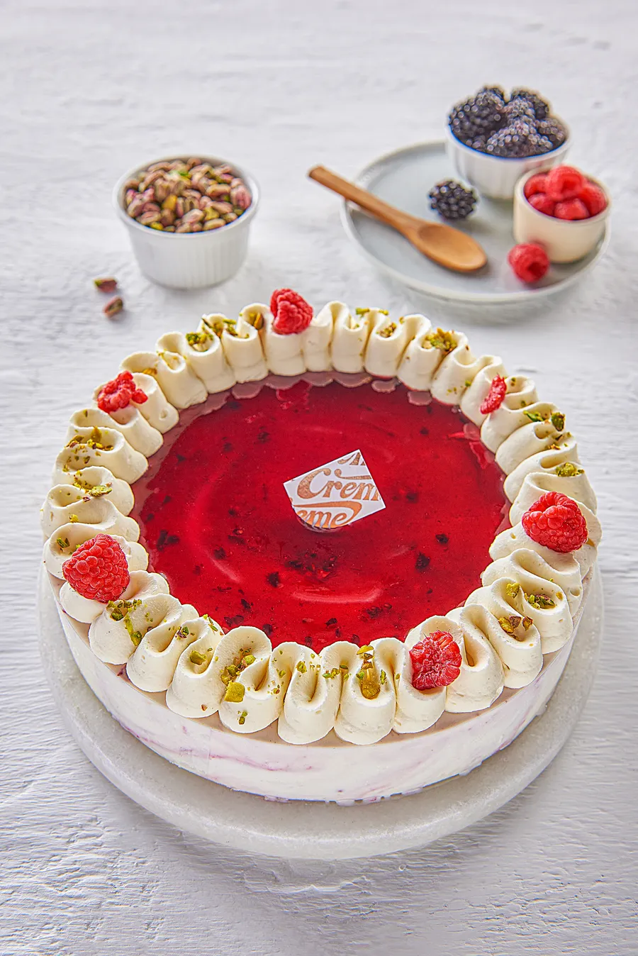 Yougy Raspberry Ice Cake