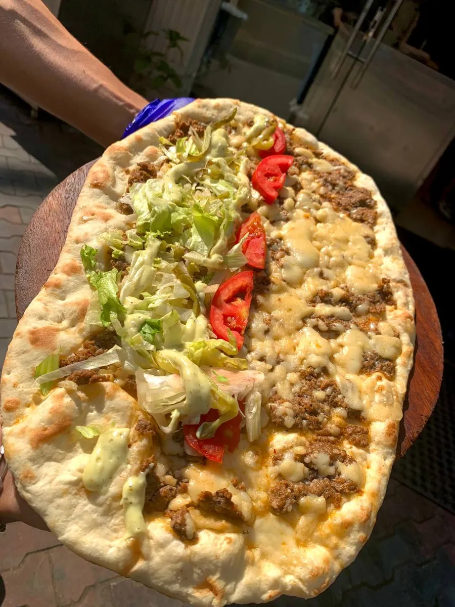 Sausage with mozzarella in the oven