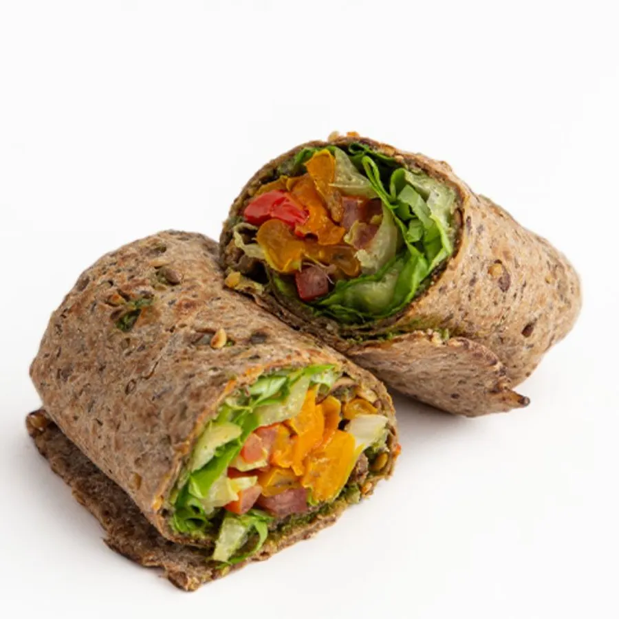 Avocado Roasted Veggie Wrap