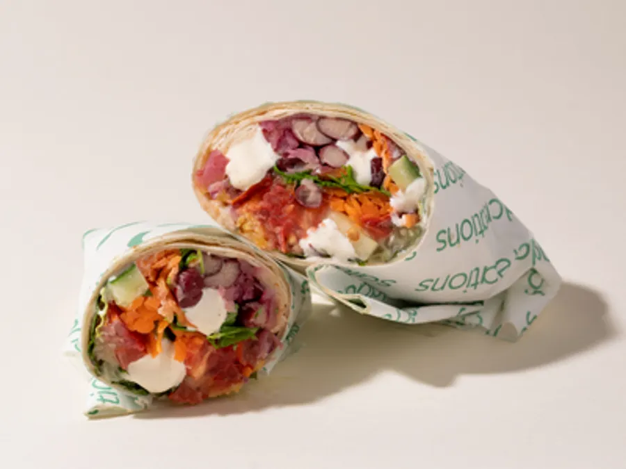 Spicy Veggie Wrap Junior