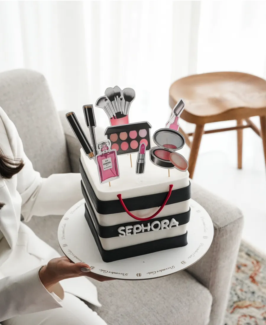Sephora square cake mix chocolate vanilla