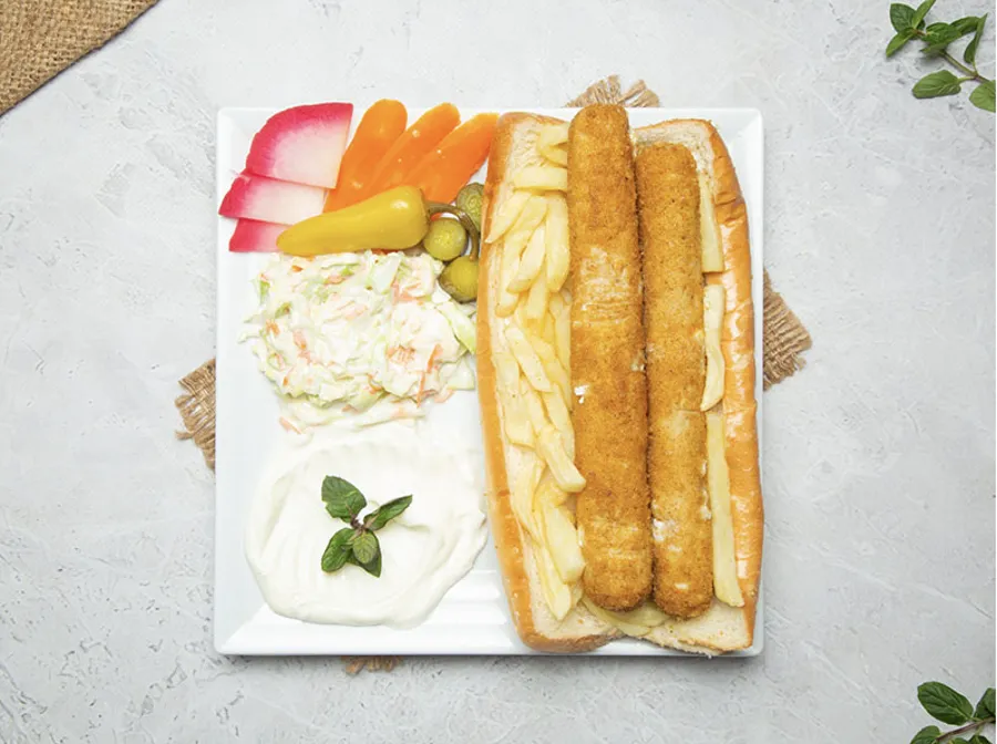 Chicken Roll Meal