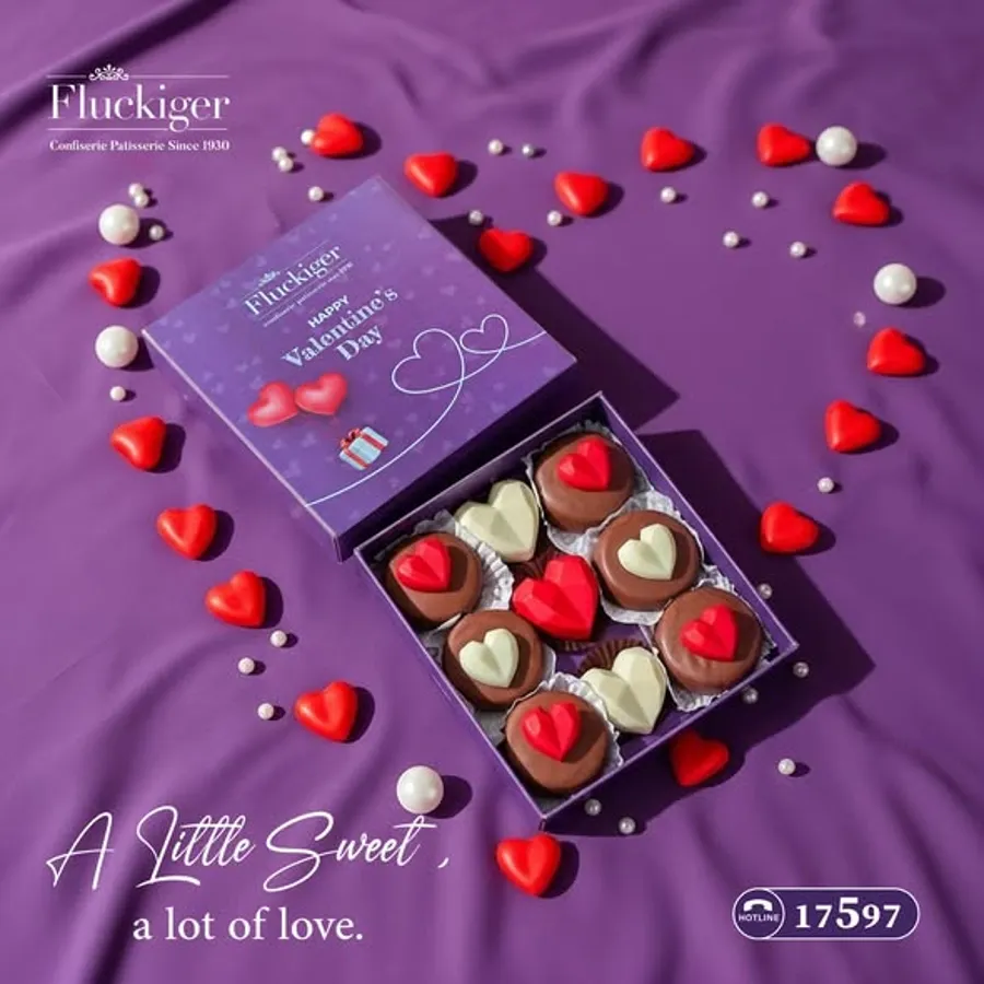 Valentine's Gofret Biscuit Box