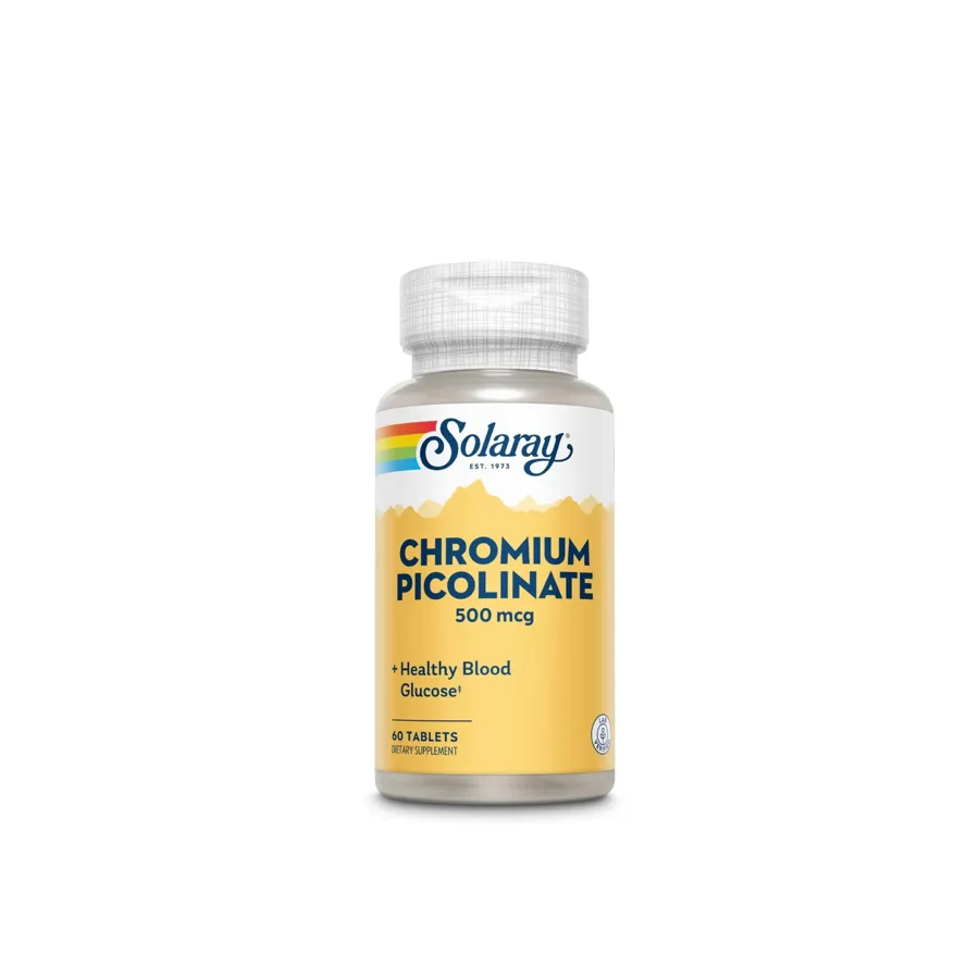 Solaray Chromium Picolinate500Mcg 60 Tabs