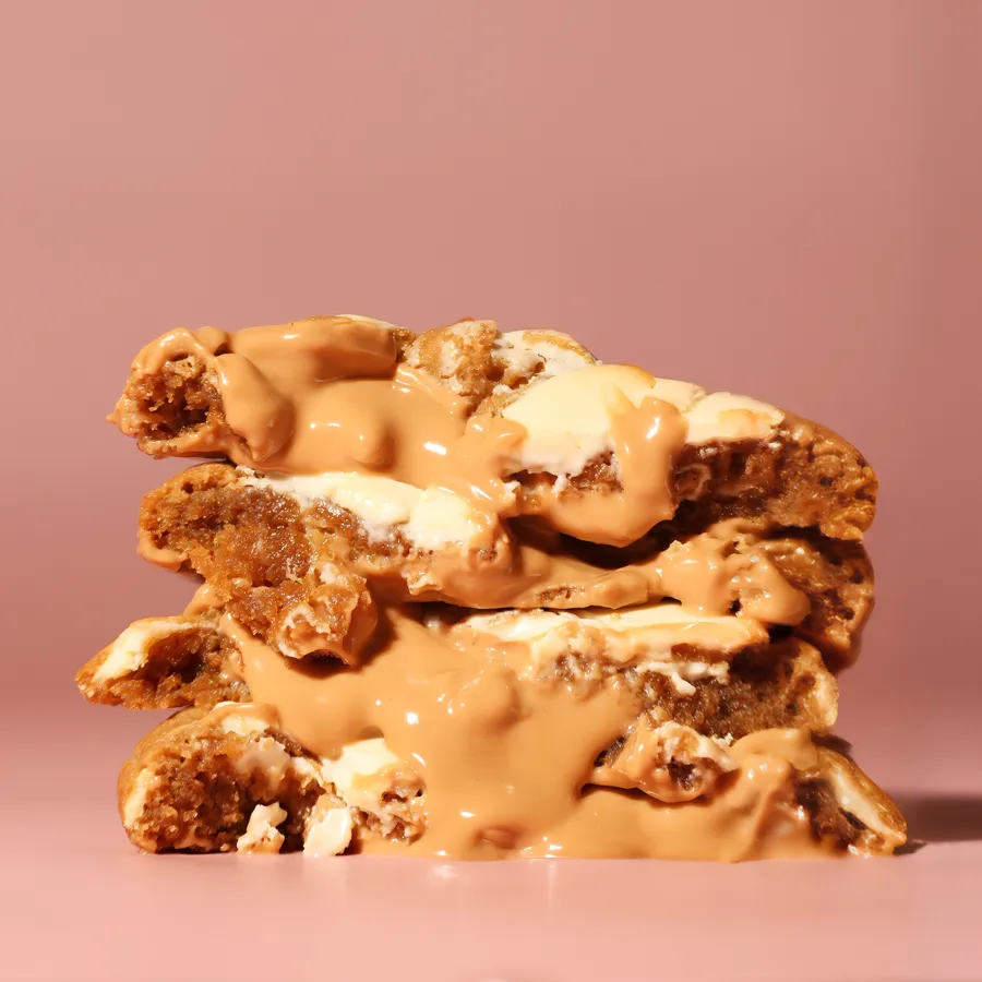 White Chocolate Lotus Cookie