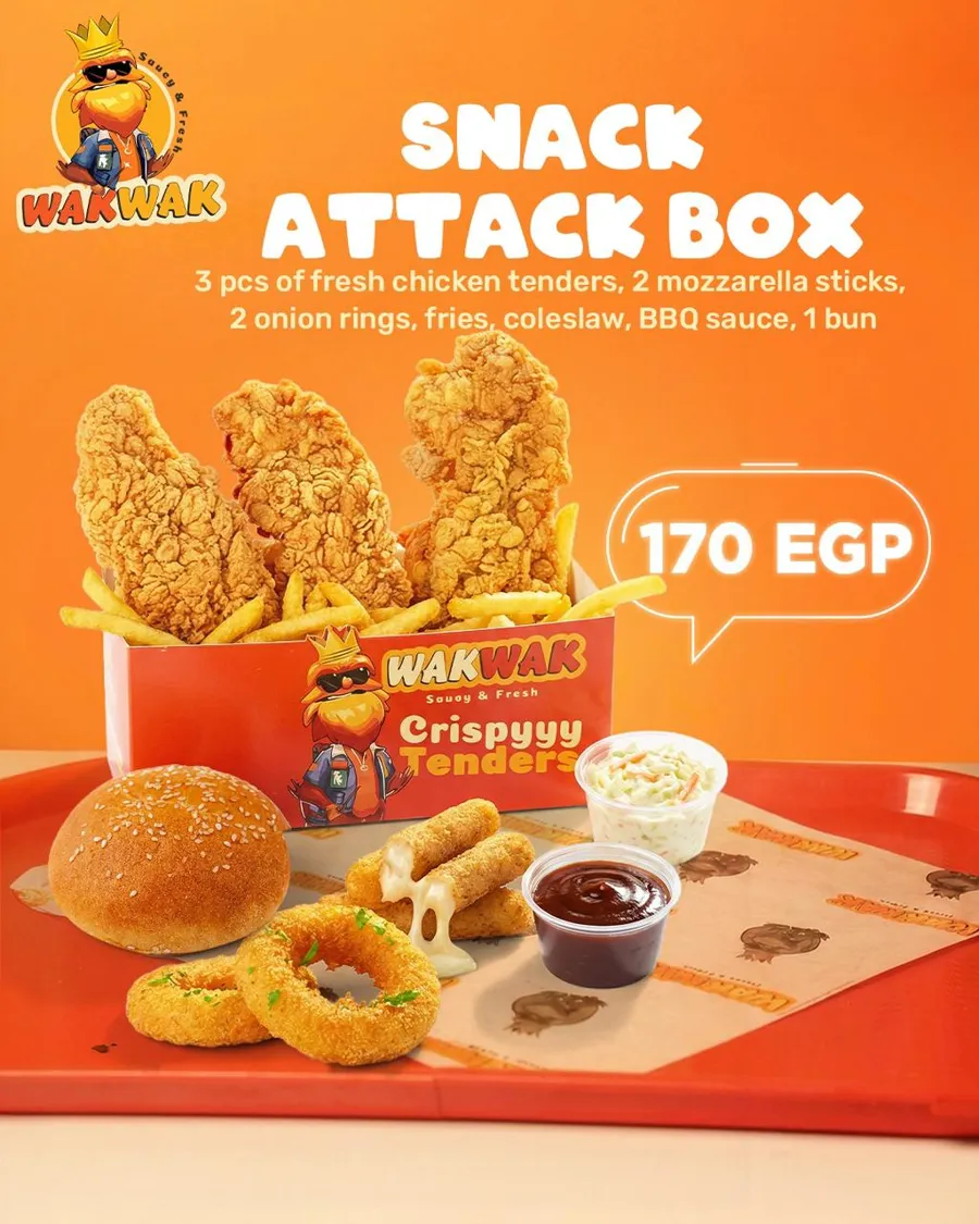 Snack attack box