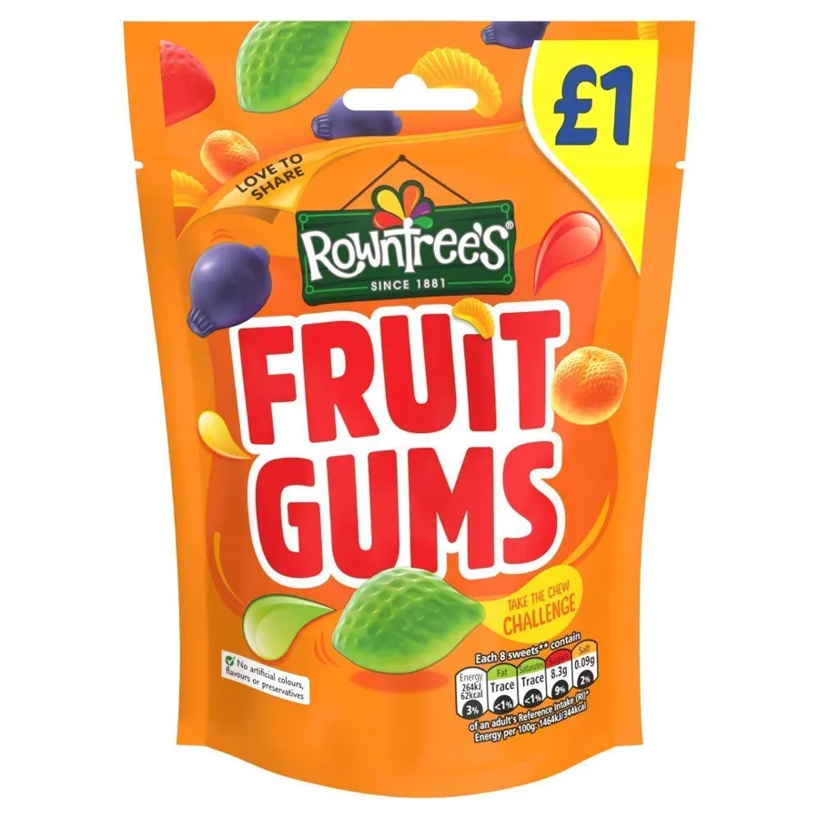 Rowntree's Fruit Gums 120gr