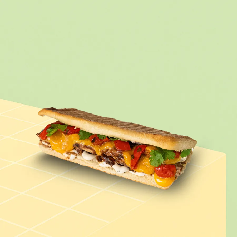 BBQ Chicken Panini
