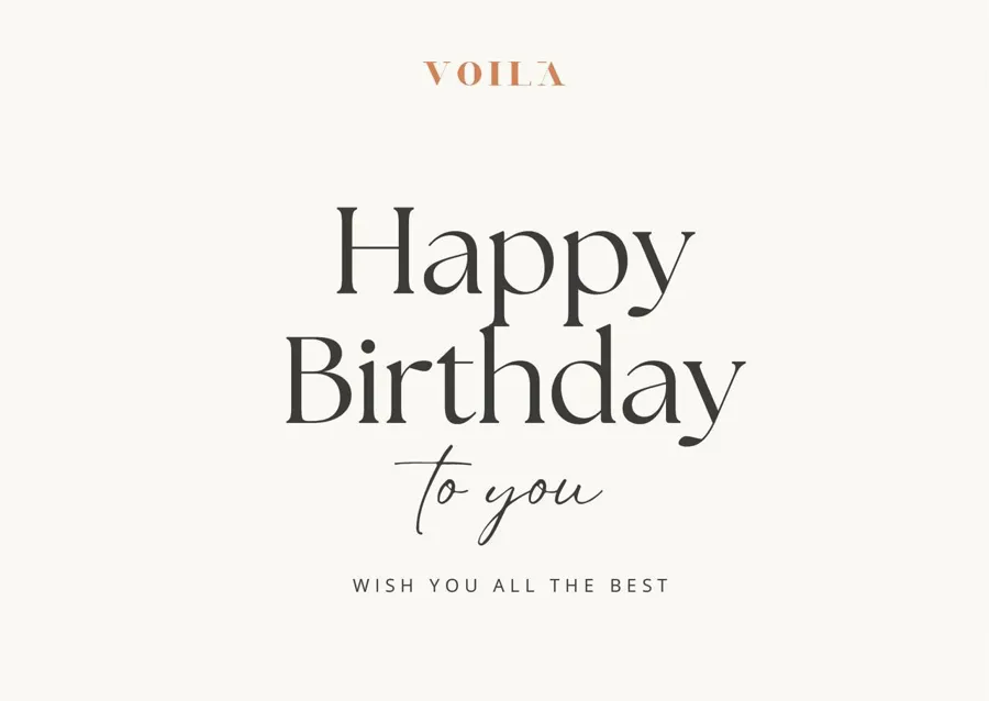 Happy Birthday Card