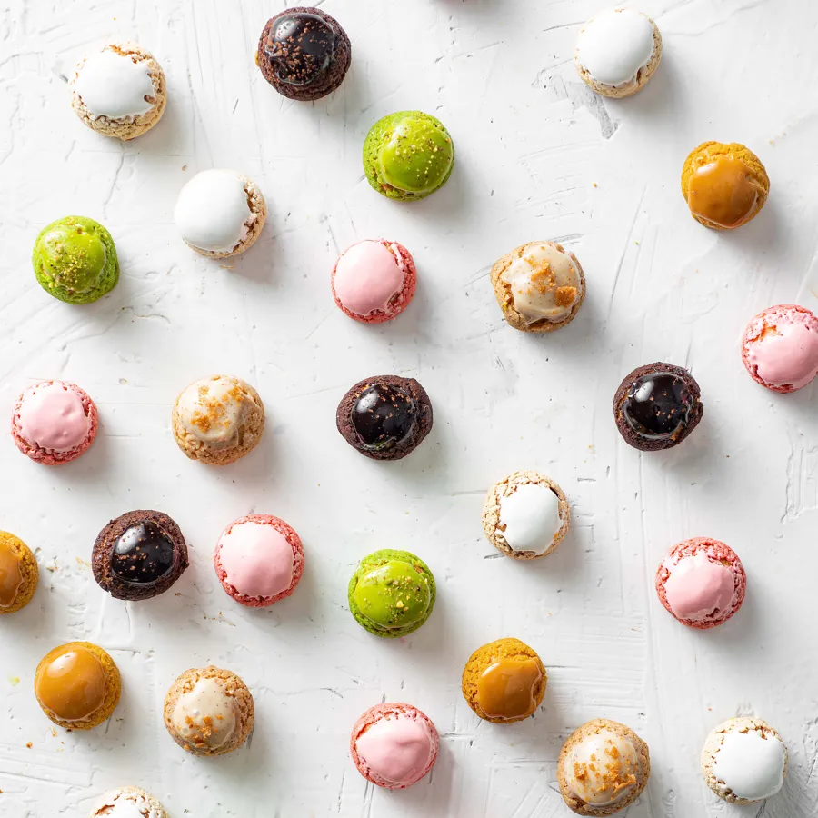 Mini Choux Birthday Cake