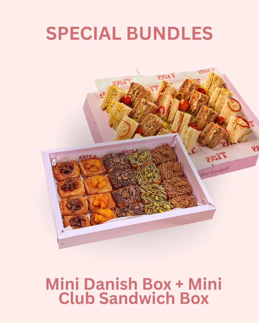 Mini danish Box + Mini club sandwich