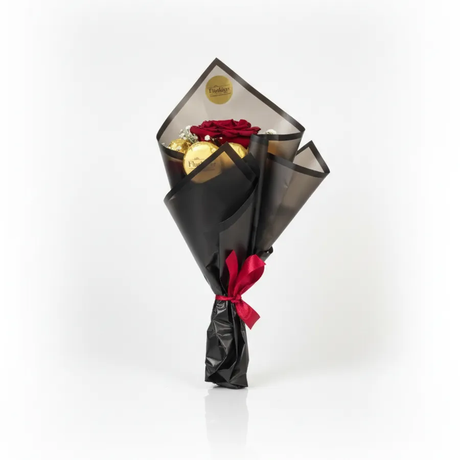 Valentine's Gofret Bouqet