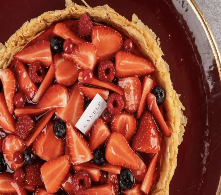 Berry Cheesecake Baklava