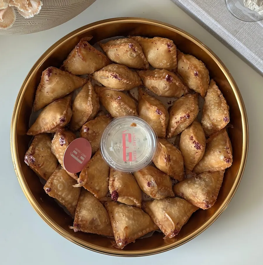 Chicken Musakhan Puffs