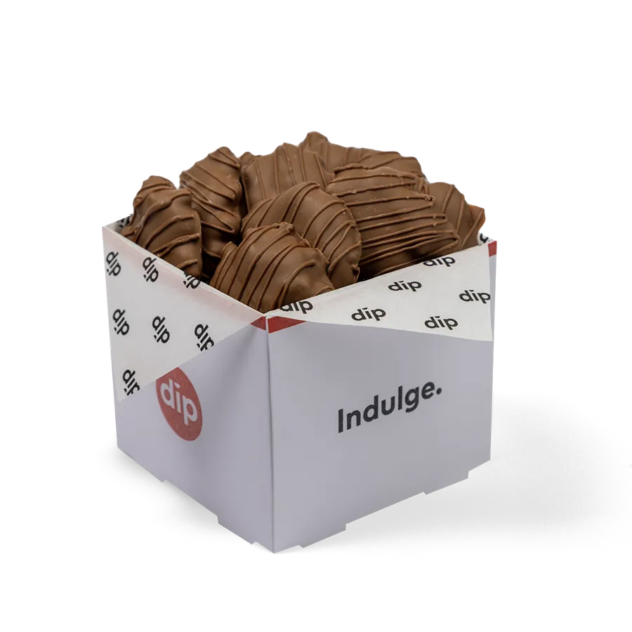 Louts biscuit crunch dipped in chocolate