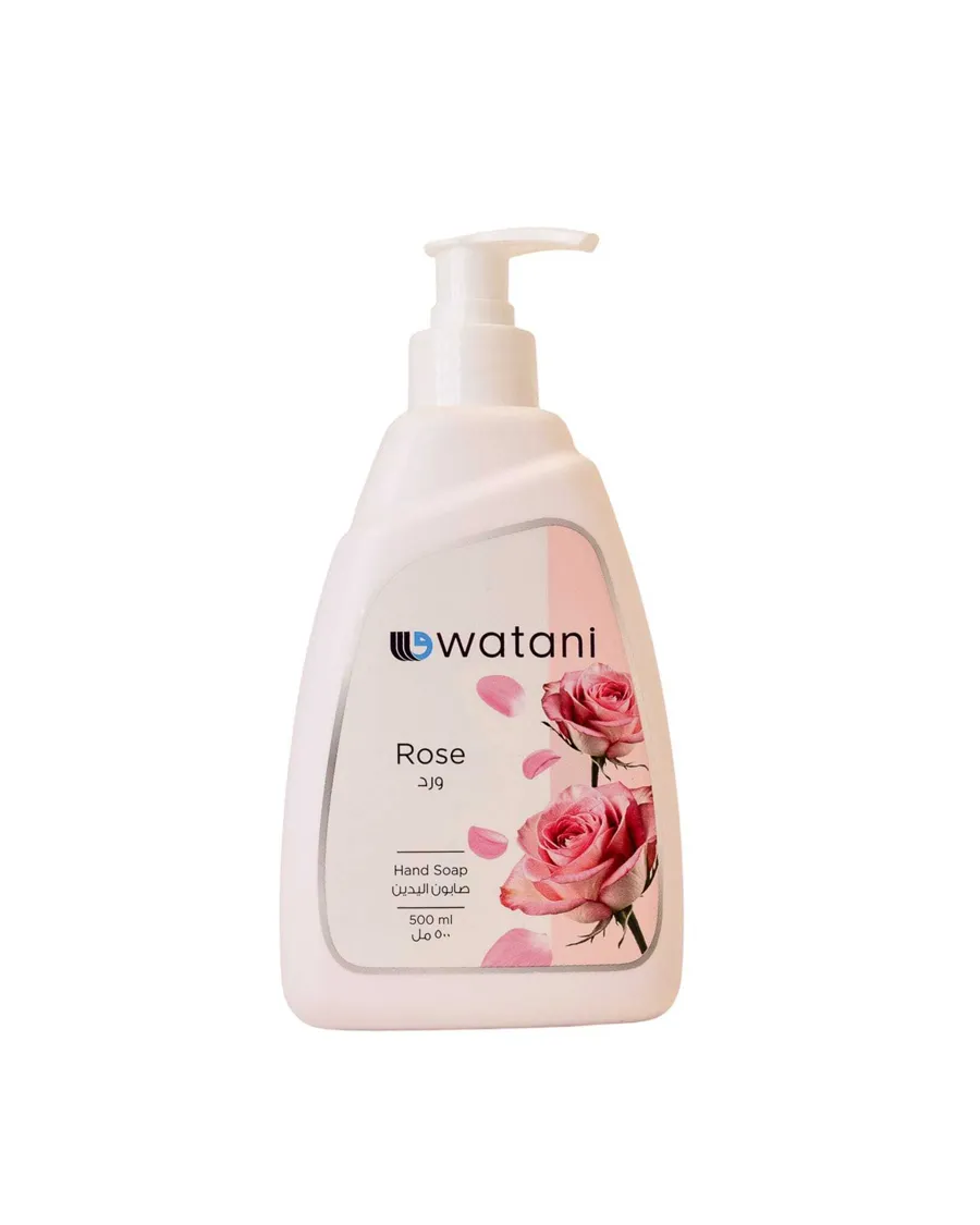 watani hand soap with rose scent 500 ml