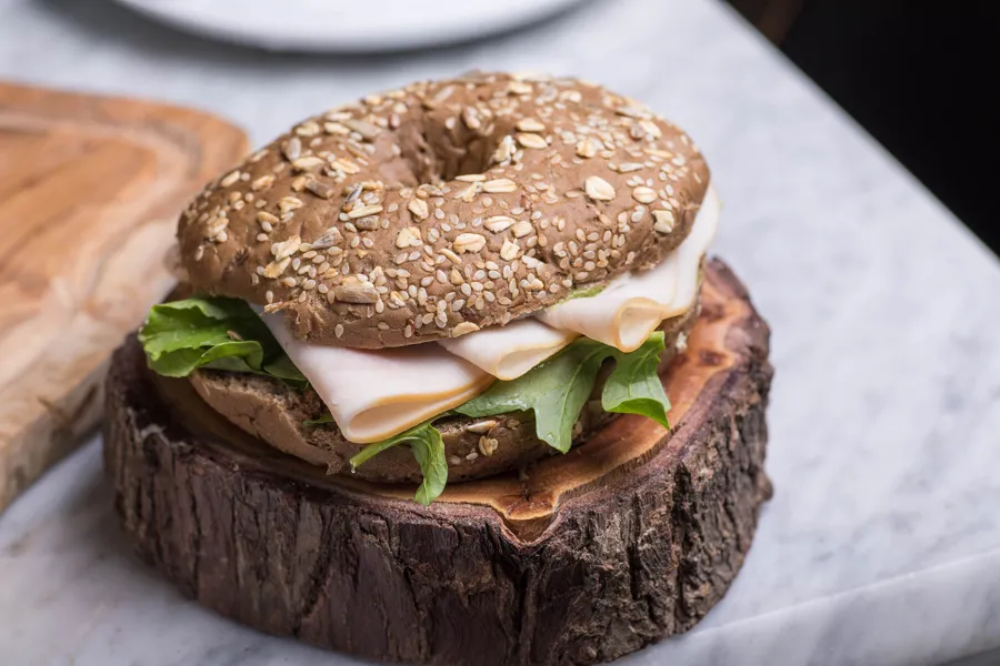 Bagel turkey