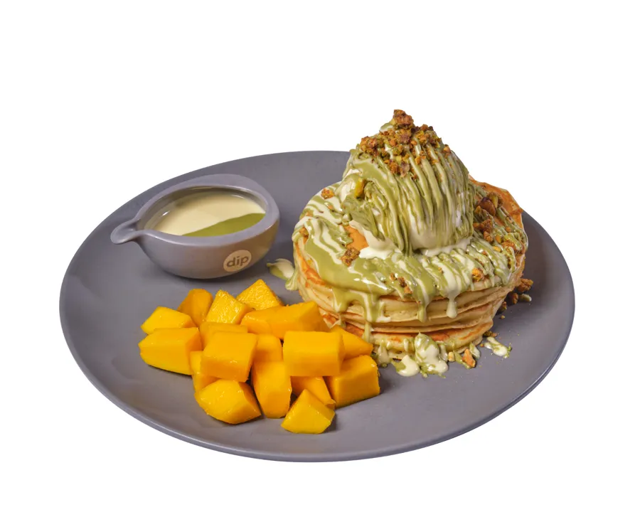 Pistachio pancake