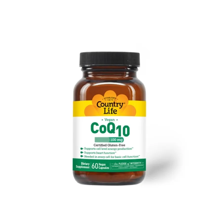 Countrylife CoQ10 100mg, 60 vcap
