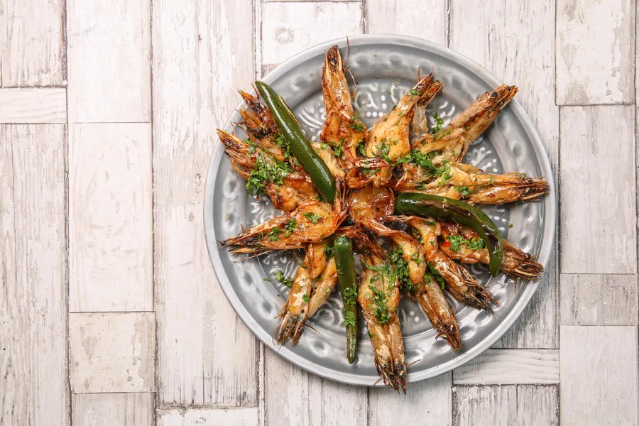 Grilled Shrimp Platter