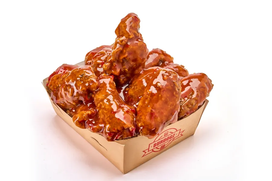 12 Pieces Crispy Wings 1 Sauce