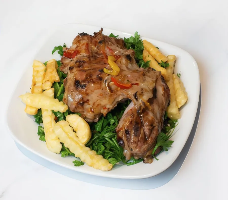 Lamb Shank with Vegetables