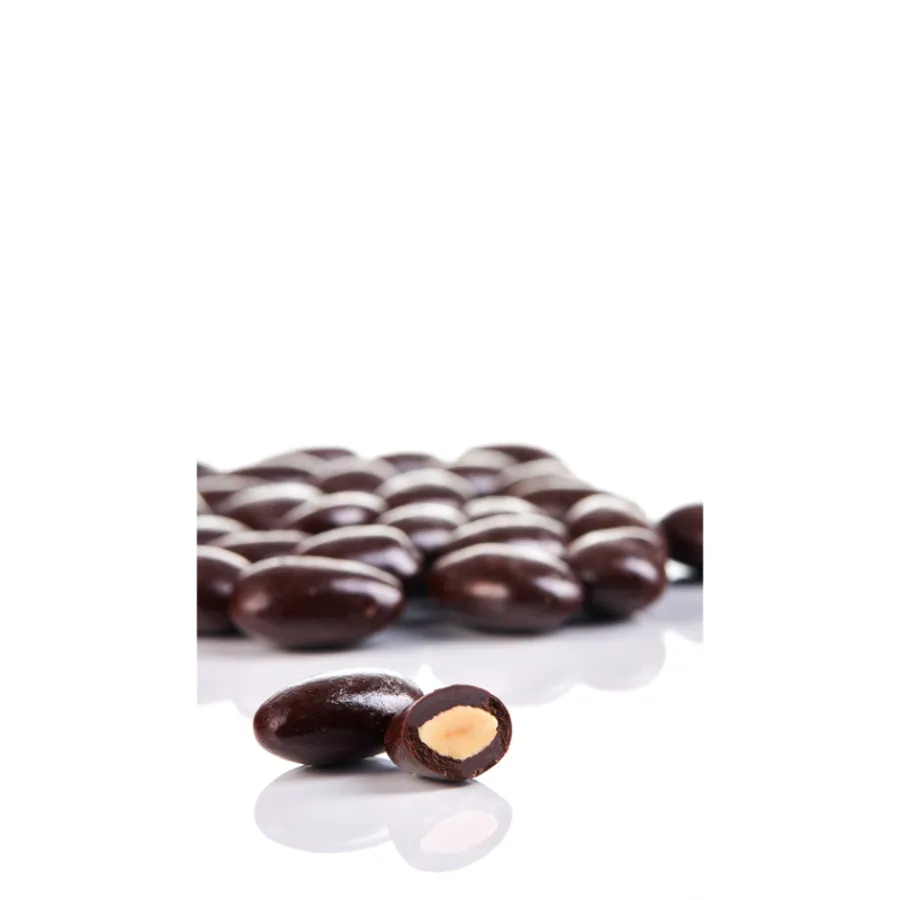 CARAMELIZED ALMOND DARK CHOCOLATE