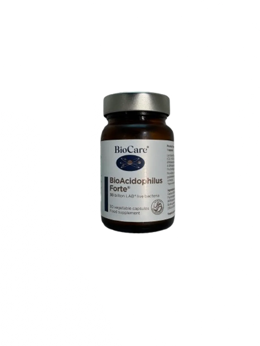 Biocare , BioAcidophilus Forte 30 billion , 30 vcap