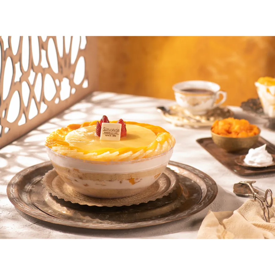 Fruits Trifle Bowl