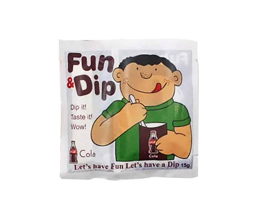 Fun & Dip Cola Candy with Powder 24 Pieces x 15g