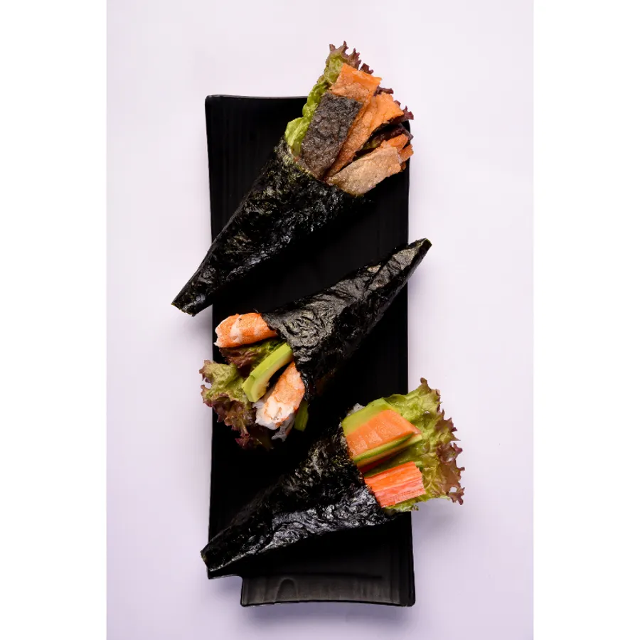 Salmon With Caviar