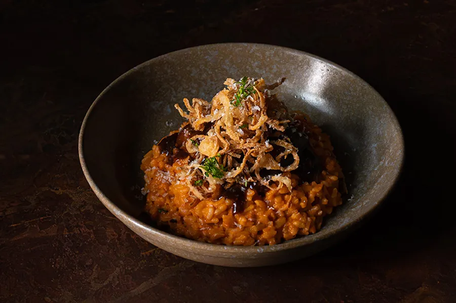 SOUS VIDE SHORT RIBS RISOTTO