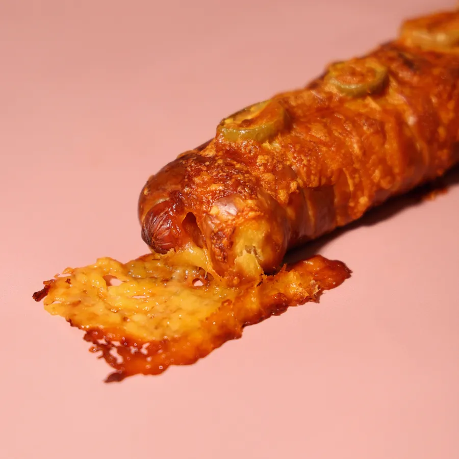 Nude Pretzel Dog