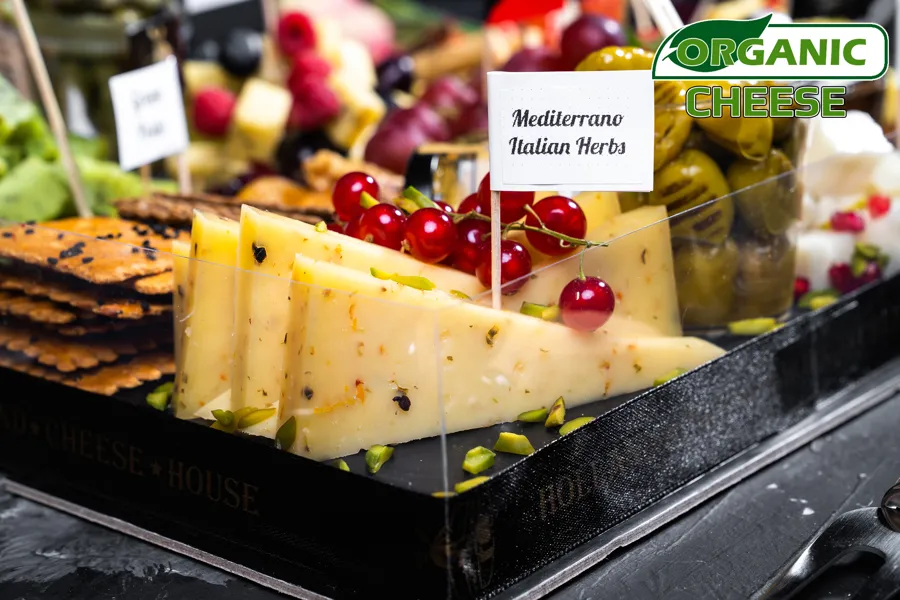 Organic Dutch Cheese Platter, 3 Types of Organic Dutch Cheese