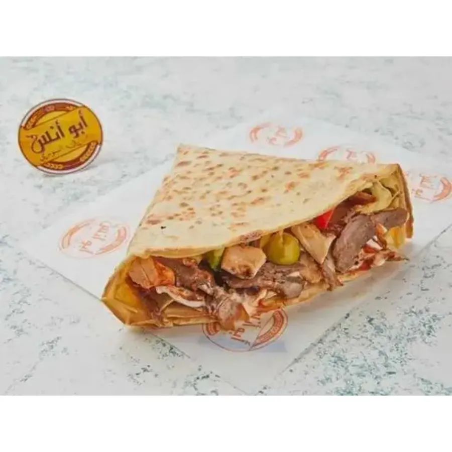Mixed Shawarma Crepe