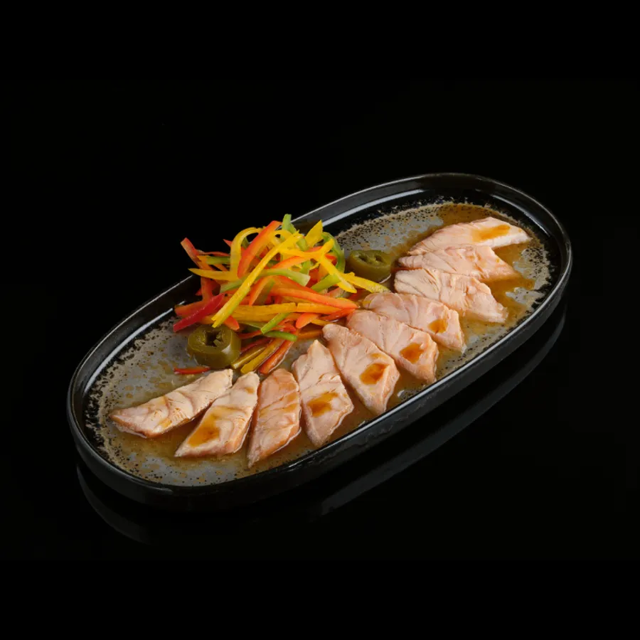 Salmon Sashimi new style