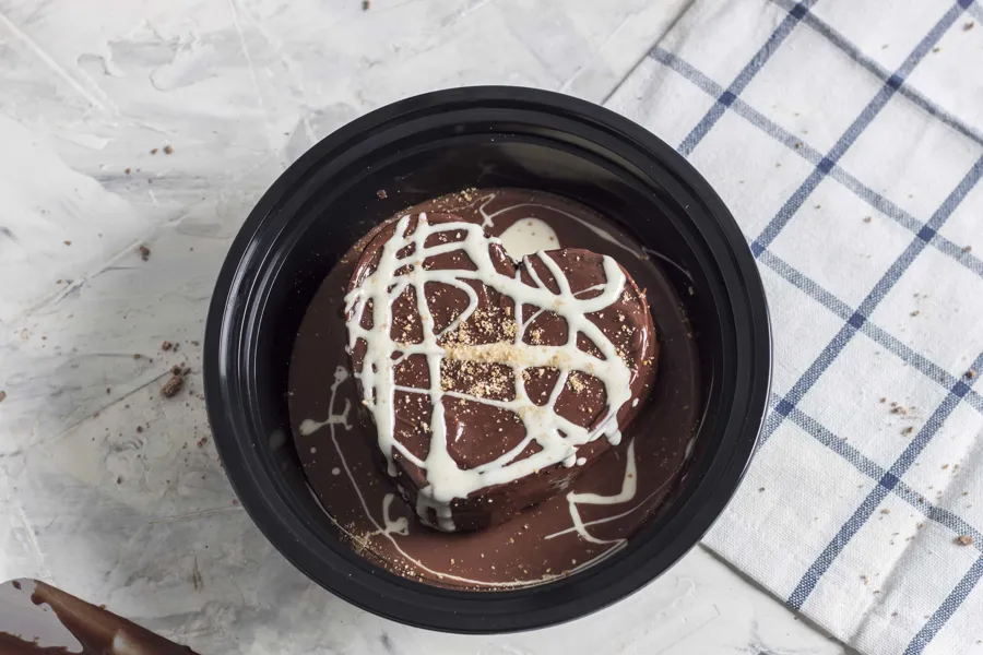 Small Heart Lava Cake