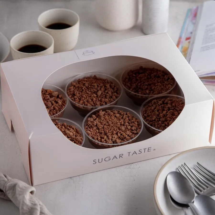 Mini chocolate Cake Box