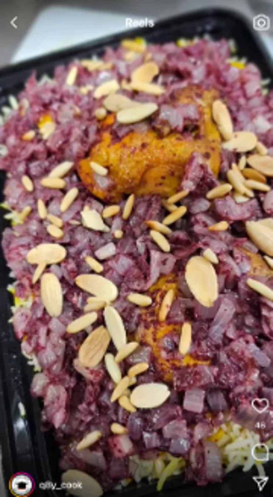 Musakhan chicken with rice