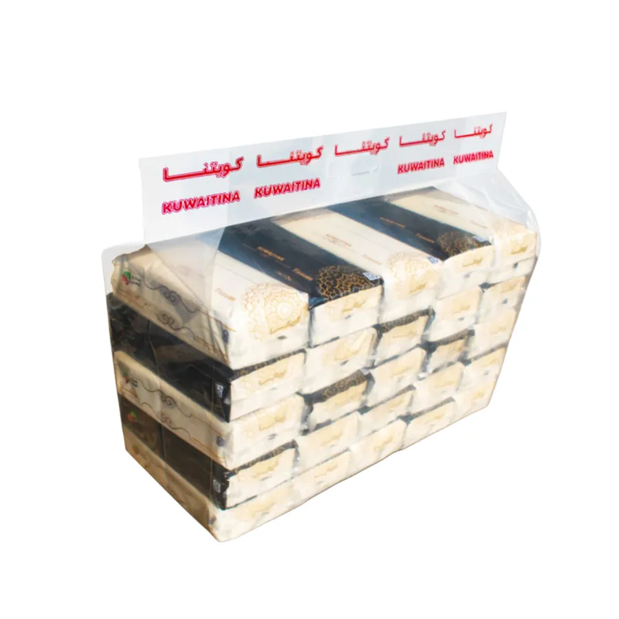 CARTON 25-PIECE OF KUWAITINA TISSUE BAGS 200 SHEETS