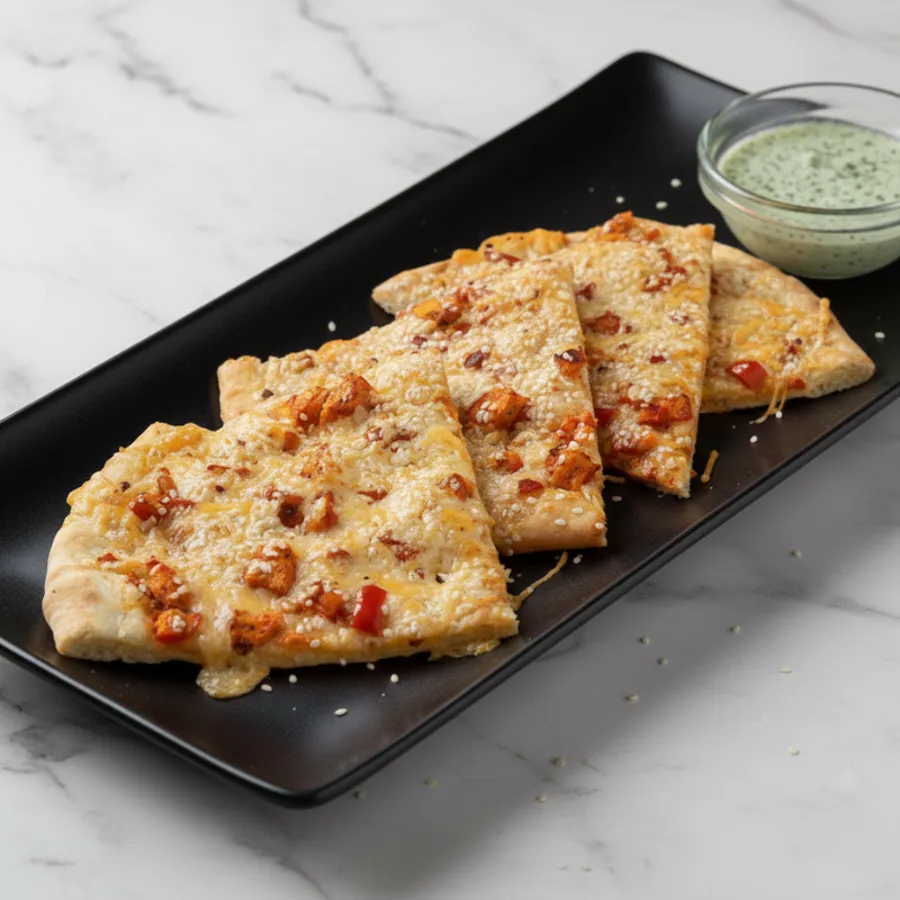 Chicken Tikka Cheese Naan